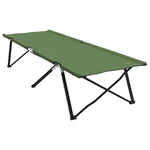 Sammenleggbar Camping Seng Amy Gul 206 X 76 X 74 Cm