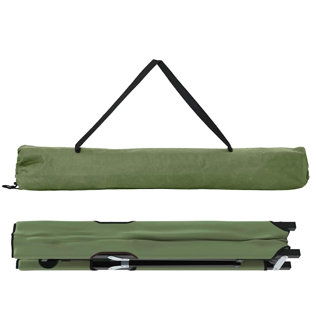 Sammenleggbar Camping Seng Amy Gul 206 X 76 X 74 Cm