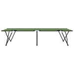 Sammenleggbar Camping Seng Amy Gul 206 X 76 X 74 Cm