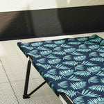 Sammenleggbar Camping Seng Bladmønster 206 X 76 X 74 Cm