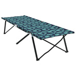 Sammenleggbar Camping Seng Bladmønster 206 X 76 X 74 Cm