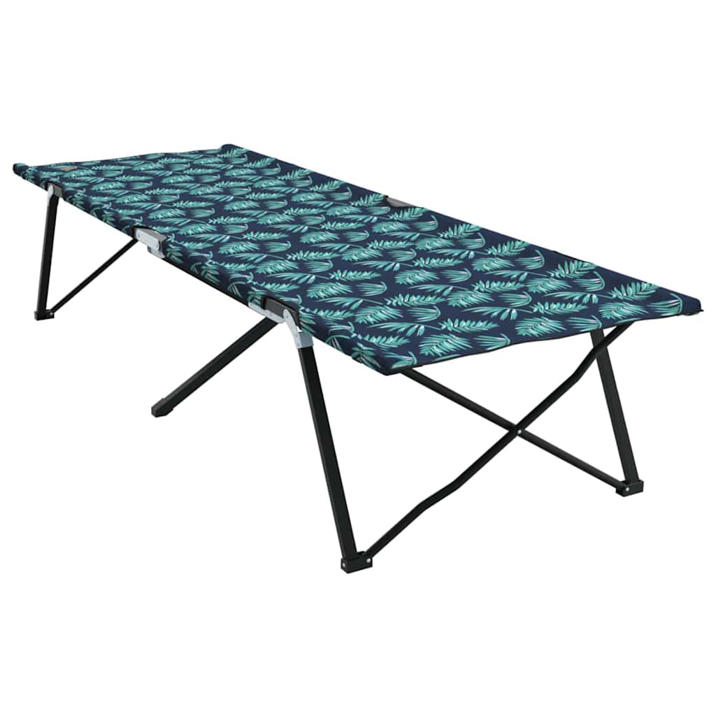 Sammenleggbar Camping Seng Bladmønster 206 X 76 X 74 Cm
