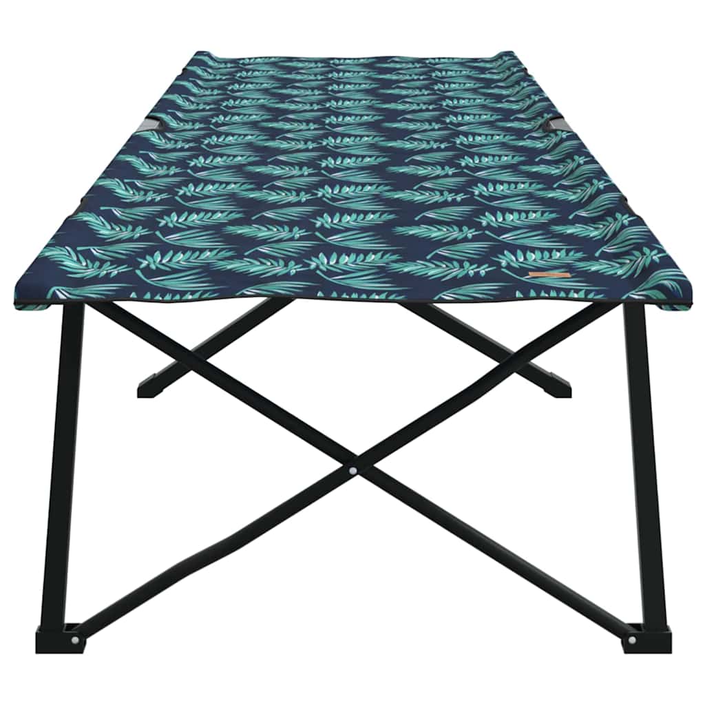 Sammenleggbar Camping Seng Bladmønster 206 X 76 X 74 Cm