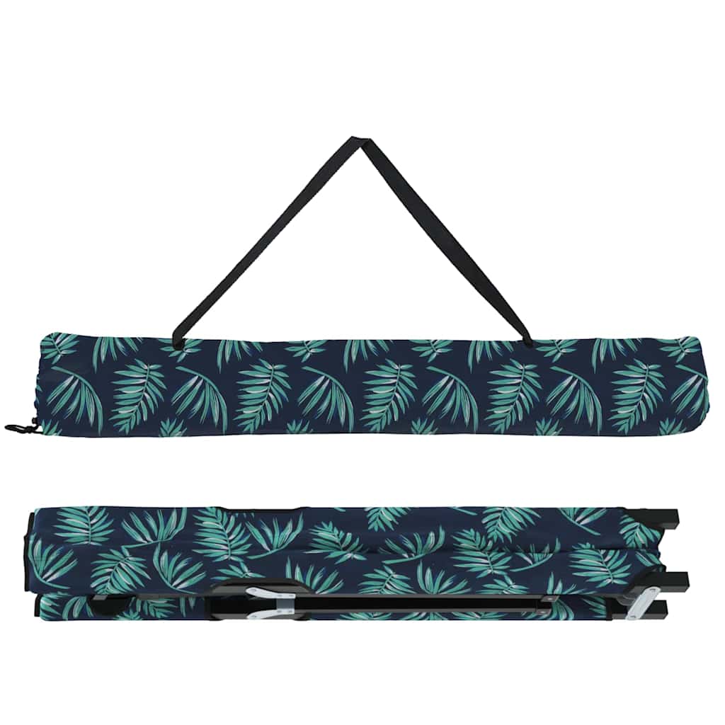 Sammenleggbar Camping Seng Bladmønster 206 X 76 X 74 Cm