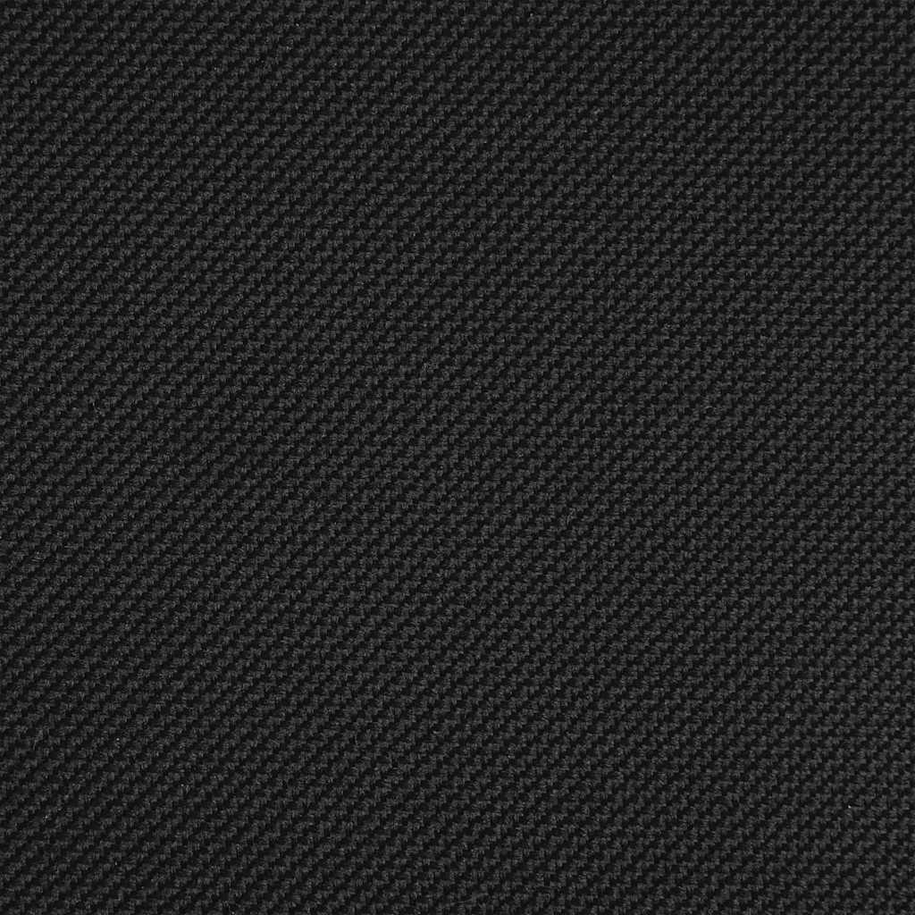 Sammenleggbar Camping Seng Svart Oxford-Stoff