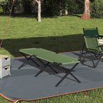 Sammenleggbar Camping Seng Amy Gul Oxford-Stoff