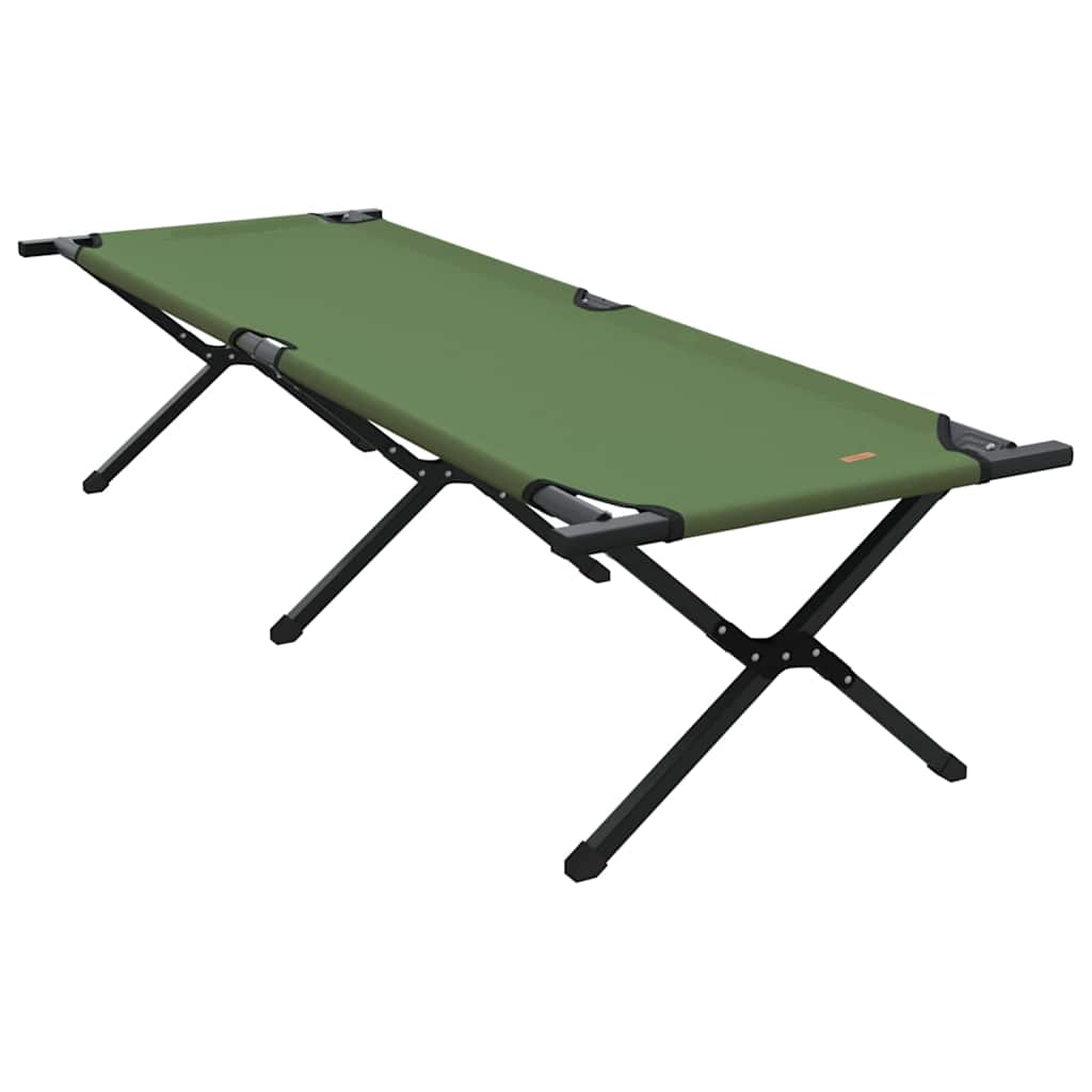 Sammenleggbar Camping Seng Amy Gul Oxford-Stoff