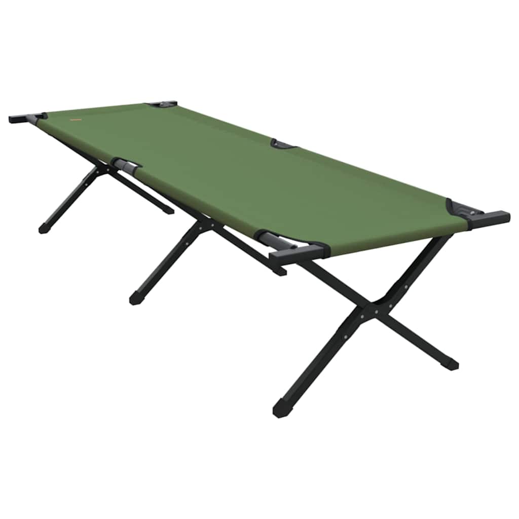 Sammenleggbar Camping Seng Amy Gul Oxford-Stoff