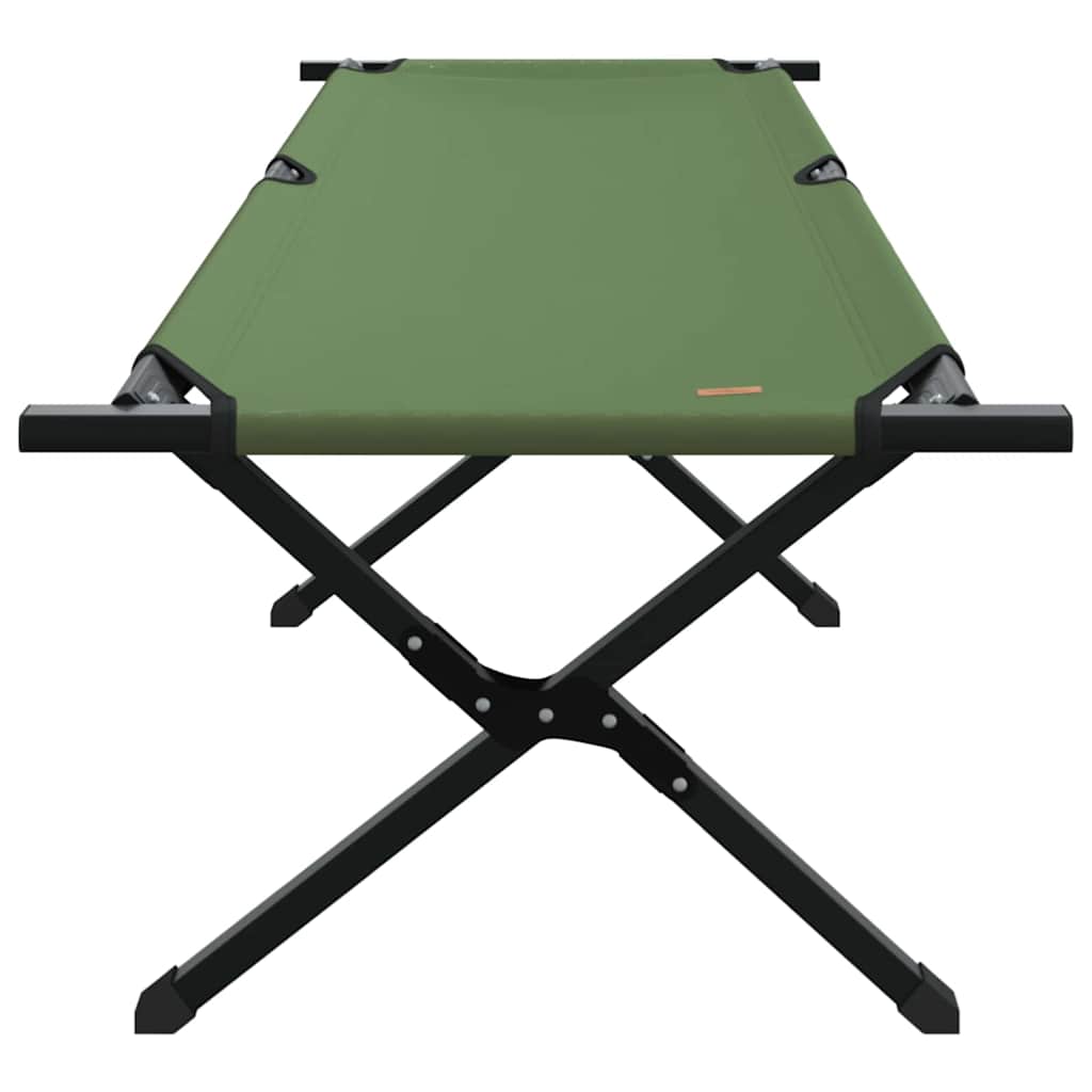 Sammenleggbar Camping Seng Amy Gul Oxford-Stoff