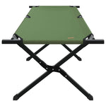 Sammenleggbar Camping Seng Amy Gul Oxford-Stoff