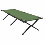 Sammenleggbar Camping Seng Amy Gul Oxford-Stoff