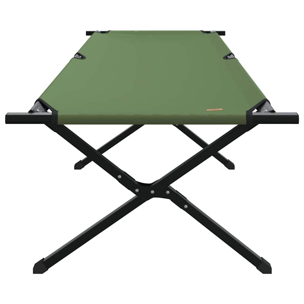 Sammenleggbar Camping Seng Amy Gul Oxford-Stoff