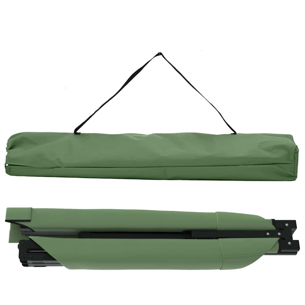 Sammenleggbar Camping Seng Amy Gul Oxford-Stoff