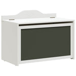 Lekekasse Med Lagring Hvit 73 X 33 X 55 Cm Konstruert Tre