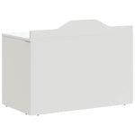 Lekekasse Med Lagring Hvit 73 X 33 X 55 Cm Konstruert Tre