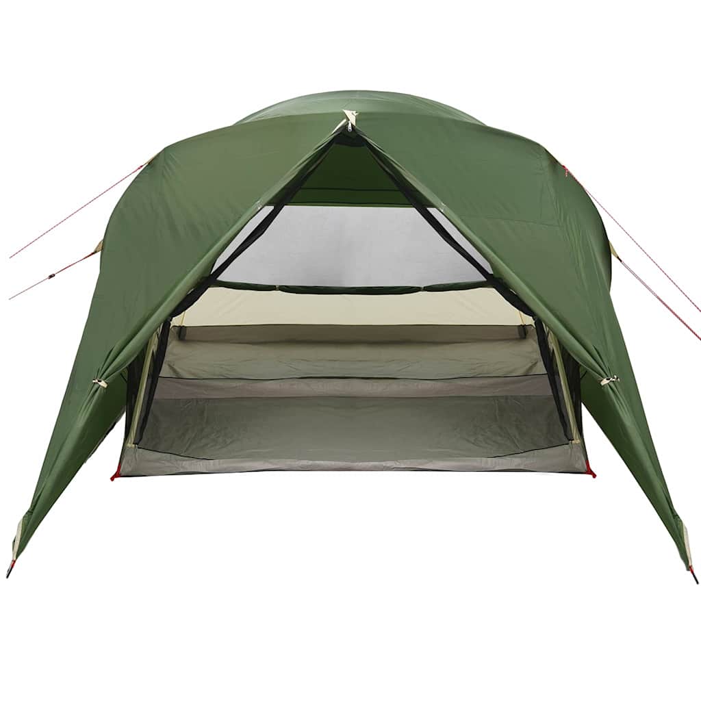 Dome Telt 4-Personer Med Tak Grønn 455 X 252 X 178 Cm