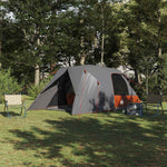 Dome Telt For 4 Personer Grå Og Oransje 455 X 252 X 178 Cm