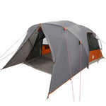 Dome Telt For 4 Personer Grå Og Oransje 455 X 252 X 178 Cm