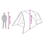 Domenertelt For 6 Personer Med Tak Blå 500 X 314 X 206 Cm