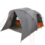 Domenertelt For 6 Personer Grå Og Oransje 500 X 314 X 206 Cm