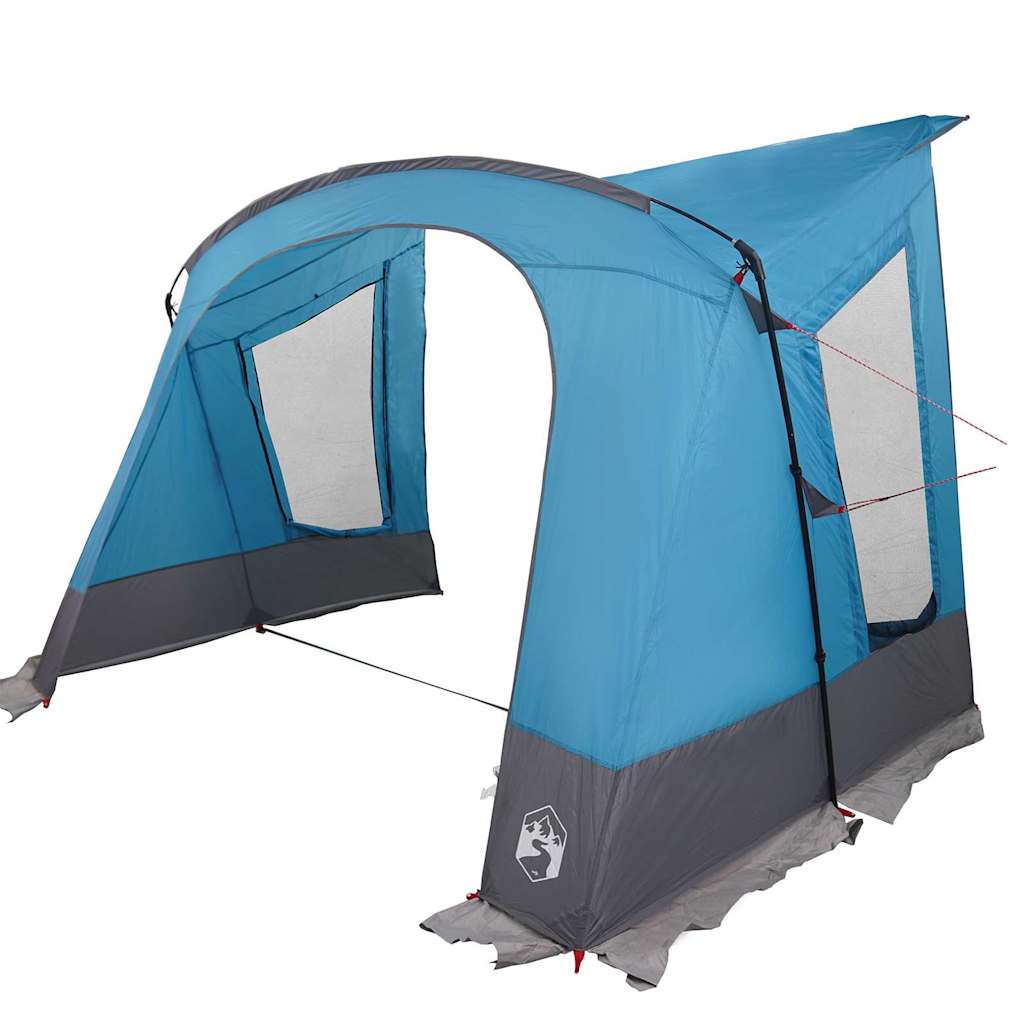 Caravan Telt For 5 Personer Med Tak Blå 410 X 275 X 245 Cm