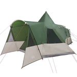 Teepee Telt 8-Personer Med Tak Grønn 720 X 465 X 295 Cm
