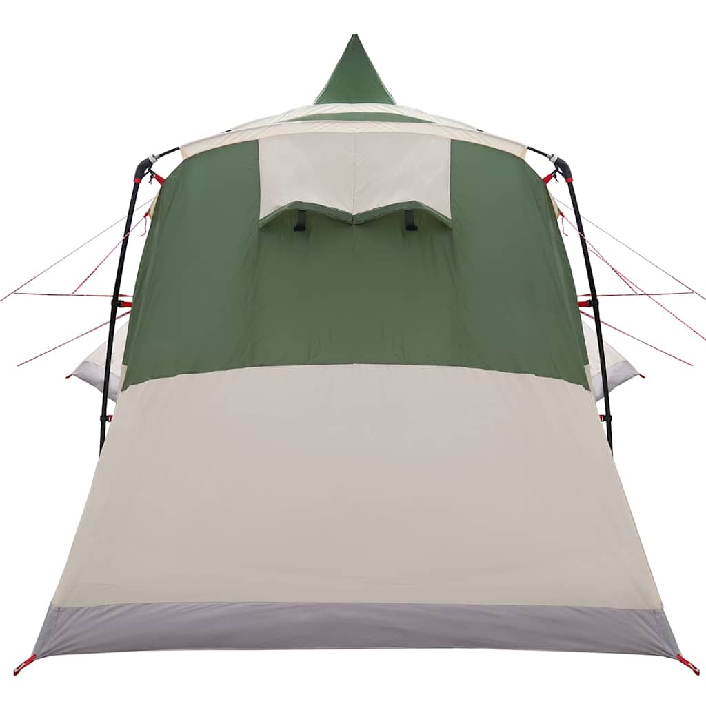 Teepee Telt 8-Personer Med Tak Grønn 720 X 465 X 295 Cm
