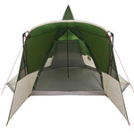 Teepee Telt 8-Personer Med Tak Grønn 720 X 465 X 295 Cm