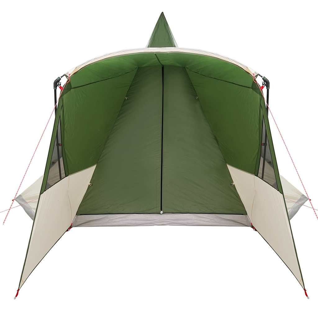 Teepee Telt 8-Personer Med Tak Grønn 720 X 465 X 295 Cm