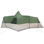 Teepee Telt 8-Personer Med Tak Grønn 720 X 465 X 295 Cm