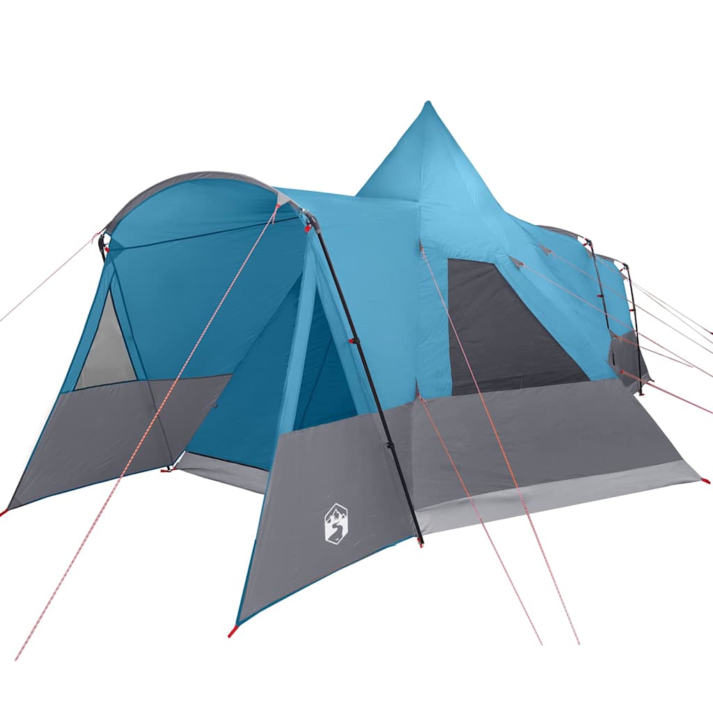 Teepee Telt 8-Personer Med Tak Blå 720 X 465 X 295 Cm