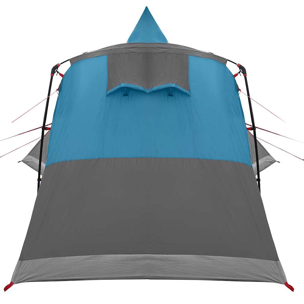 Teepee Telt 8-Personer Med Tak Blå 720 X 465 X 295 Cm