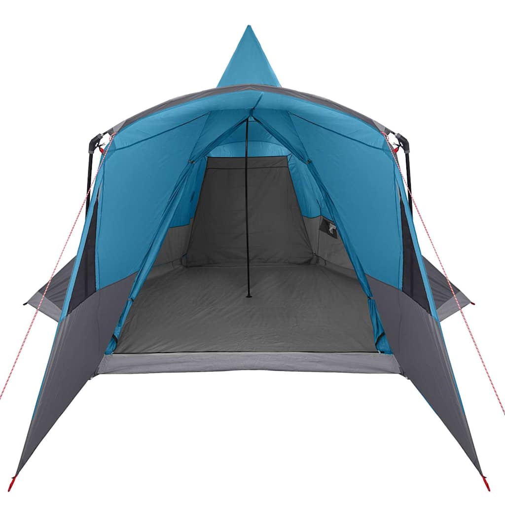 Teepee Telt 8-Personer Med Tak Blå 720 X 465 X 295 Cm