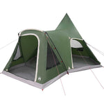 Teepee Telt 5-Person Med Tak Grønn 545 X 450 X 295 Cm