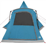 Teepee Telt 5-Person Med Tak Med Lagring Blå 545 X 450 X 295 Cm