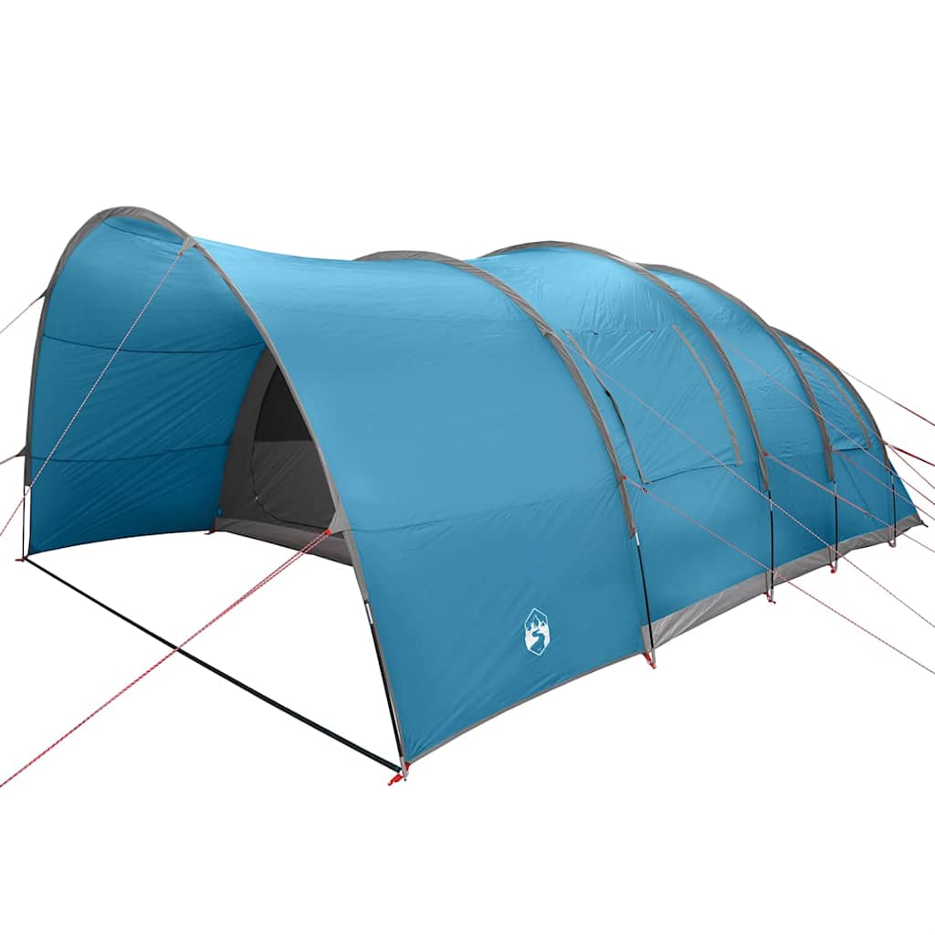 Tunnel Telt For 8 Personer Med Tak Blå 710 X 460 X 245 Cm