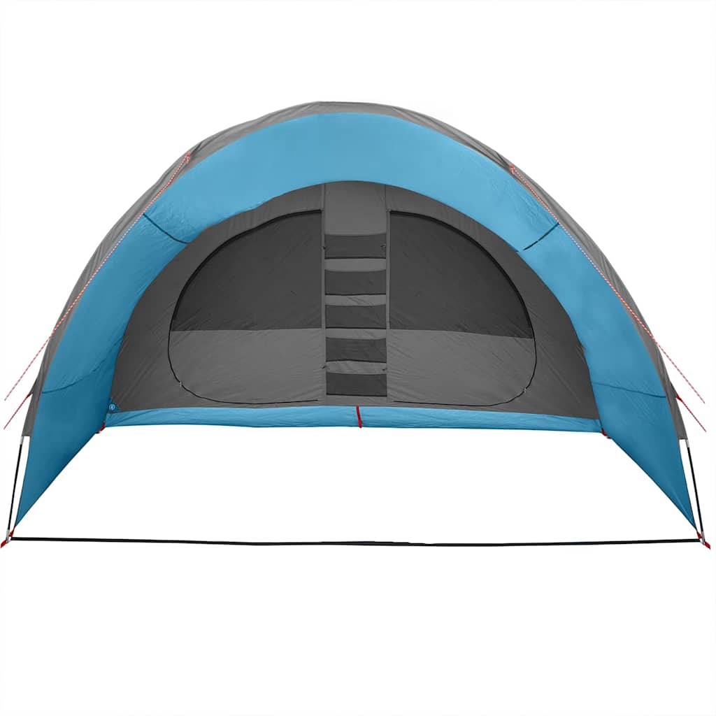 Tunnel Telt For 8 Personer Med Tak Blå 710 X 460 X 245 Cm