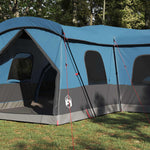 Telt For 16 Personer Med Tak Med Lagring Blå 680 X 510 X 210 Cm