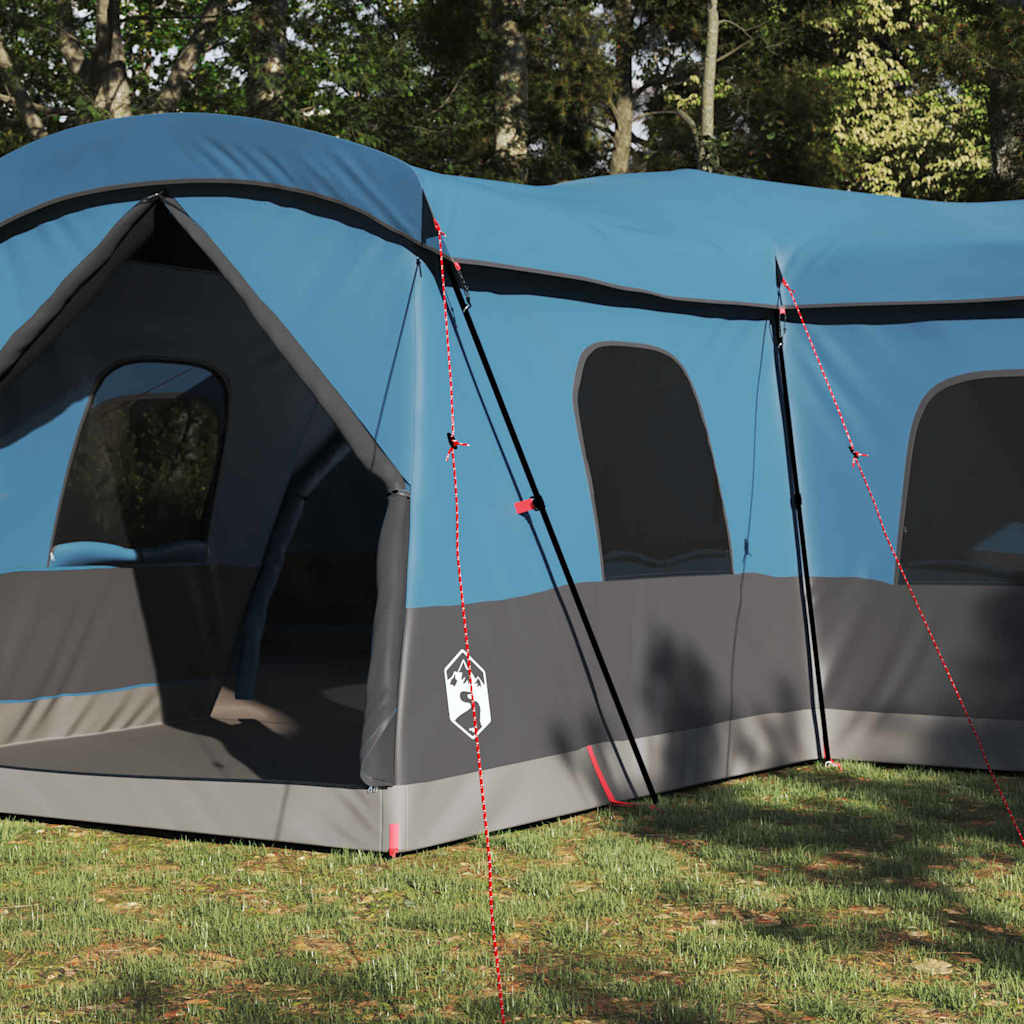 Telt For 16 Personer Med Tak Med Lagring Blå 680 X 510 X 210 Cm