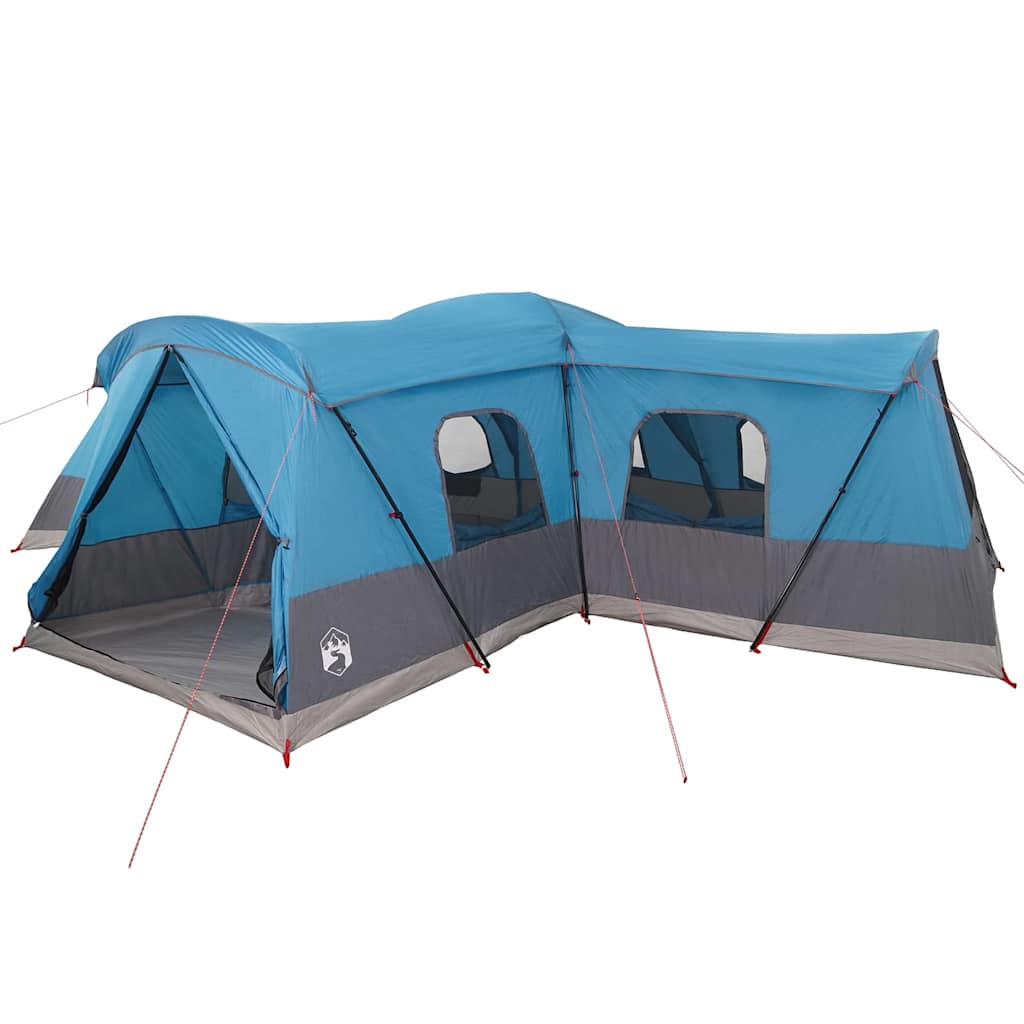 Telt For 16 Personer Med Tak Med Lagring Blå 680 X 510 X 210 Cm