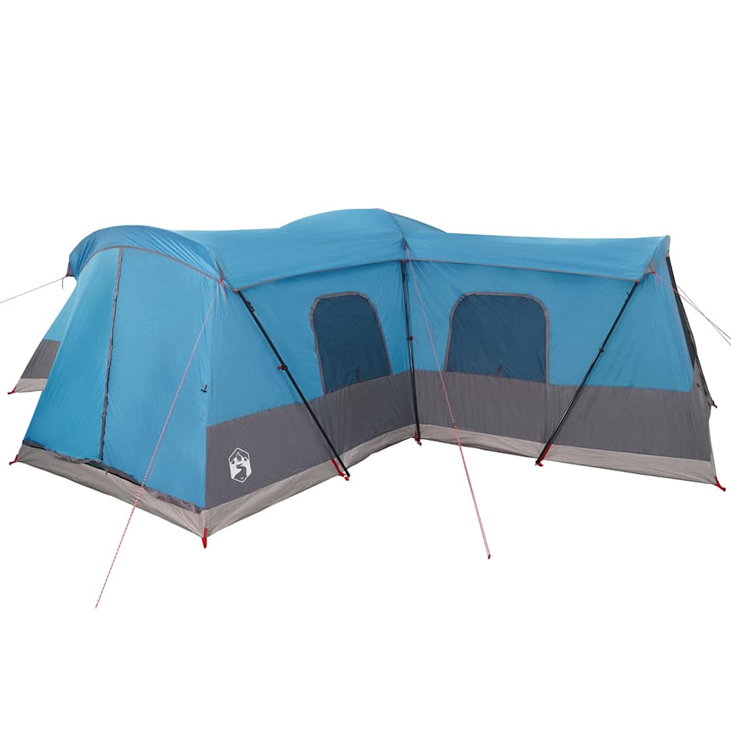 Telt For 16 Personer Med Tak Med Lagring Blå 680 X 510 X 210 Cm