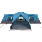 Telt For 16 Personer Med Tak Med Lagring Blå 680 X 510 X 210 Cm