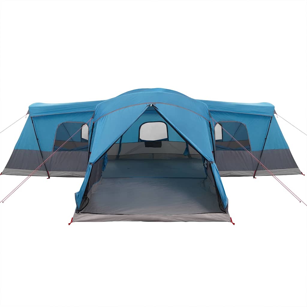 Telt For 16 Personer Med Tak Med Lagring Blå 680 X 510 X 210 Cm