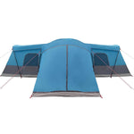 Telt For 16 Personer Med Tak Med Lagring Blå 680 X 510 X 210 Cm