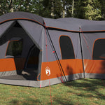 Telt For 16 Personer Med Tak Grå Og Oransje 680 X 510 X 210 Cm