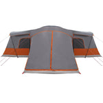 Telt For 16 Personer Med Tak Grå Og Oransje 680 X 510 X 210 Cm