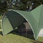 Teepee Telt 5-Person Med Tak Grønn Og Grå 415 X 415 X 247 Cm