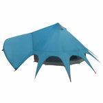 Teepee Telt 5-Person Med Tak Blå Og Grå 415 X 415 X 247 Cm