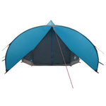 Teepee Teltt 7-Personer Med Tak Blå Og Grå 600 X 600 X 347 Cm