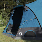 Dome Telt 4-Personer Med Tak Med Lagring Blå 505 X 450 X 248 Cm